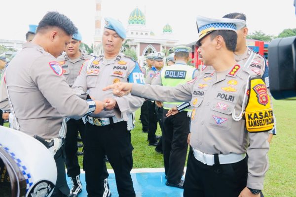 Cegah Terjadinya Perilaku Menyimpang, Kombes Ferry Handoko Berikan Wejangan Personel Lalu Lintas Jajaran Polda Sumsel
