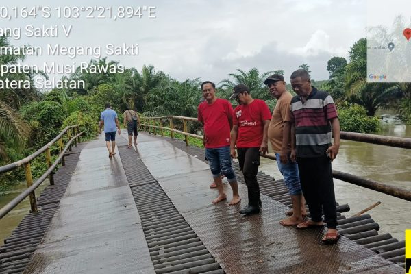 Masyarakat Apresiasi Sigap dan Tanggap Pemkab Musi Rawas Atas Jembatan Rusak di Megang Sakti